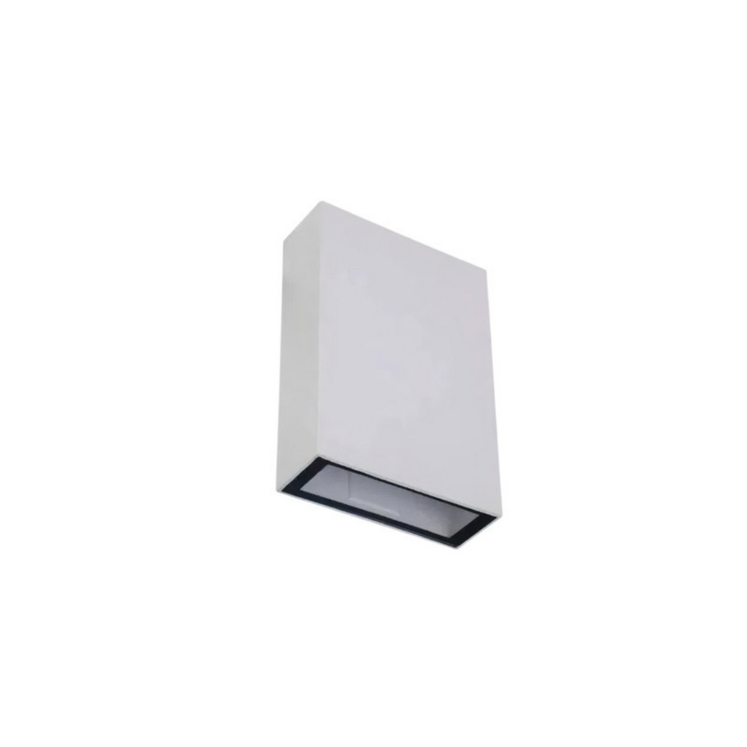 Arandela Blindada Efeito 2 Fachos Duplo Led 4w 3000k Oferta! - Branco - Bco Frio - 110v/220v