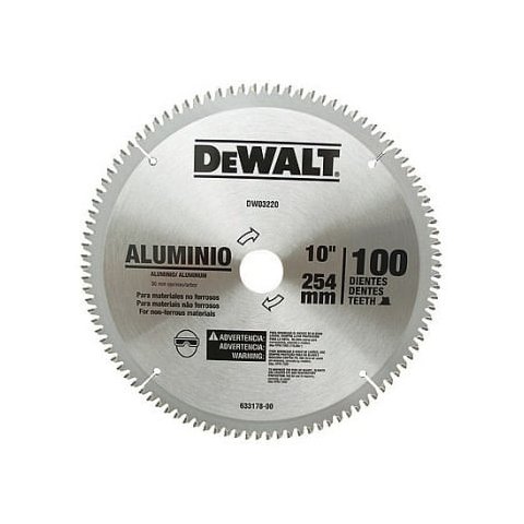 Serra de Widea Ø 250 mm x 30 x 100Z Tr(-) - DW03220 DeWalt