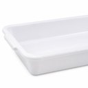 Ver imagem 5 de Kit 10 Bandeja Frigorifica Carnes Frios Branca Box Organizador 5,8L Retangular com Alca Bacia Exposi
