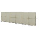 Ver imagem 5 de Cabeceira Cama Casal Queen México 1,60 Box Estofada - Areia Suede
