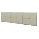 Ver imagem 1 de Cabeceira Cama Casal Queen México 1,60 Box Estofada - Areia Suede