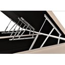 Ver imagem 3 de Cama Box Baú King-size 193x203 Reforçada Fabricação Própria - Corino Bege
