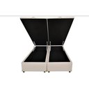 Ver imagem 4 de Cama Box Baú King-size 193x203 Reforçada Fabricação Própria - Corino Bege