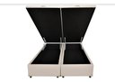 Ver imagem 4 de Cama Box Baú King-size 193x203 Reforçada Fabricação Própria - Corino Bege