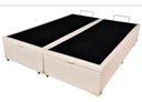 Ver imagem 2 de Cama Box Baú King-size 193x203 Reforçada Fabricação Própria - Corino Bege