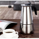 Ver imagem 7 de Cafeteira Italiana Aço Inox 300ml 6 Xícaras Cafezinho