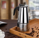 Ver imagem 3 de Cafeteira Italiana Aço Inox 300ml 6 Xícaras Cafezinho