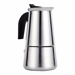 Cafeteira Italiana Aço Inox 300ml 6 Xícaras Cafezinho