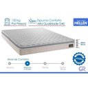Ver imagem 5 de Cama Box c/Aux Crc Casal +Colchão Anatômico Ortopédico Shelby Hellen -