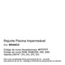 Ver imagem 2 de Rejunte Piscina Impermeável Cor Branco 1kg