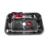 Cuba Pia Numero 2 Cozinha Inox Robust As Pesada 0,6 56x34x17 - 3
