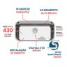 Cuba Pia Numero 2 Cozinha Inox Robust As Pesada 0,6 56x34x17 - 2