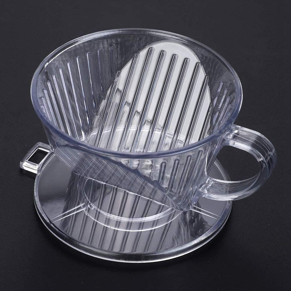 Filtro Para Café de Copo Plástico Transparente Reutilizável - 5