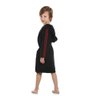 Roupão Infantil Natação Ref 1042 Preto - 4 - 1