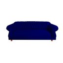 Ver imagem 1 de Sofá Chesterfield Capitone Elisabeth Suede 1,80cm:AZUL MARINHO / BARBEARIA , SALA, TV, DECORAÇÃO