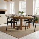 Ver imagem 1 de Cadeira Allegra Preta - Kit com 4