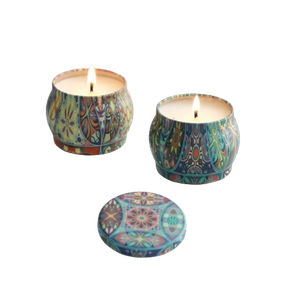 Vela Atomatica Pote Decorativos Vintages Cera de Coco 90 Gr Vignolla Bamboo