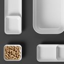 Ver imagem 6 de Prato de Petisco Branco Essential Coza 10x9cm Sushi Molho Guarnição Plástico