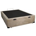Ver imagem 6 de Cama Box Baú Casal Suede Sereneprime Bege 138x188x44