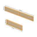 Ver imagem 2 de Kit Grades de Proteção Madeira Maciça e Rattan Magna Kids Casatema MadeiraOriginals Marrom/Mel