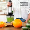 Ver imagem 4 de Mixer 3 Em 1 EOS EMX02 2 Velocidades 600W Inox com Preto 220V