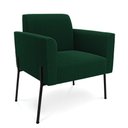 Ver mais imagens de Namoradeira e 2 Poltronas Pé Ferro Preto Marisa Bouclê Verde D03 - D’Rossi