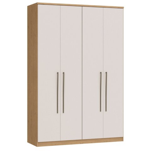 Guarda-Roupa Modulado 4 Portas Elegance Marrom/Angelin/Blanc