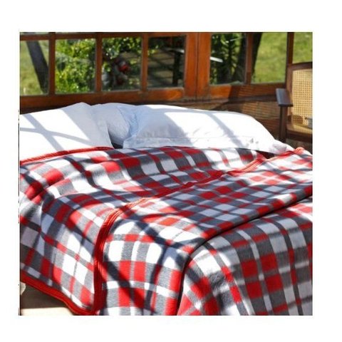 Cobertor Boa Noite Casal - Vermelho 180x220 Cia. Fiacao e Tecidos Guaratin