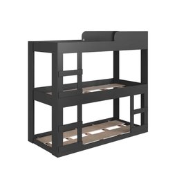 Cama Treliche Infantil 195cm X 184,5cm com Escada Lateral Cor:grafite - 3