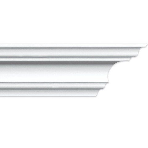 Roda Teto K130 Perfil de Poliestireno Branco Homestar