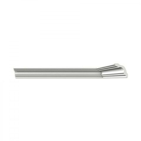 Roda Teto K50 Perfil de Poliestireno Branco Homestar