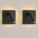 Ver imagem 1 de 2 Arandela de Leitura Foco Móvel Led Usb e Usb-c Sala Bet84