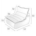 Ver imagem 3 de Poltrona Reclinável Sync Kappesberg 90cm Boucle Mostarda