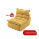 Ver imagem 7 de Poltrona Reclinável Sync Kappesberg 90cm Boucle Mostarda