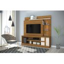 Ver imagem 1 de Estante Alan para TV de até 55 polegadas - NATURALE/ OFF WHITE - Madetec