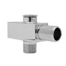 Desviador T Quadrado De Metal Para Duchas De Banho 1/2 Dazie - 1