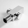 Desviador T Quadrado De Metal Para Duchas De Banho 1/2 Dazie - 3