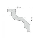 Ver imagem 3 de Roda Teto M100 Perfil de Poliestireno Homestar