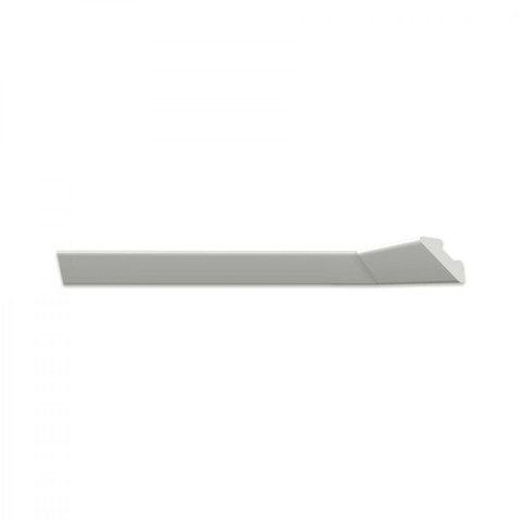 Roda Teto L30 Perfil de Poliestireno Branco Homestar