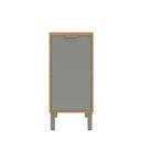 Ver imagem 2 de Balcão 400 1 Porta com Tp Colors Cinza/Freijó/Moss