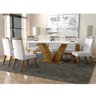 Conjunto Sala de Jantar Mesa e 6 Cadeiras Açaí Yescasa - 1