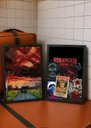 Ver imagem 5 de 2 Quadros A3 Stranger Things Luzes com Vidro e Moldura Preta:A3