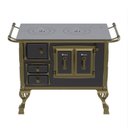 Ver imagem 2 de Fogao a Lenha N 1 Colonial Preto Sem Tampa Sd