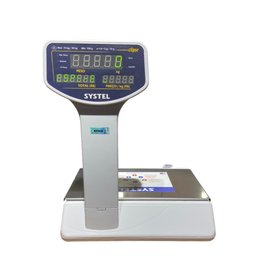 Balança Systel Clipse com Torre Branca 15kg - Bateria - 3