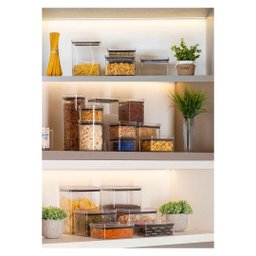 Pote Hermético Quadrado 1.000ml - Kit 2 Peças - Paramount - 5