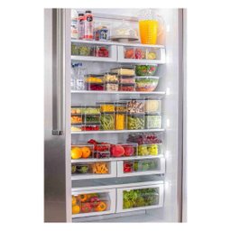 Pote Hermético Quadrado 1.000ml - Kit 2 Peças - Paramount - 4