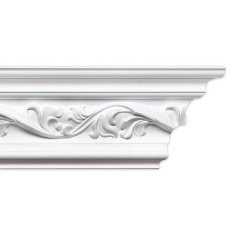 Roda Teto Andrea Perfil de Poliestireno Homestar Branco