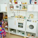Ver imagem 2 de Módulo Crescer Cozinha Infantil com Geladeira - Branco