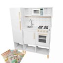 Ver imagem 1 de Módulo Crescer Cozinha Infantil com Geladeira - Branco