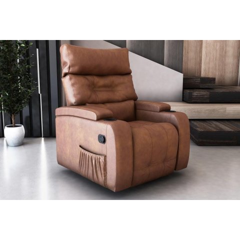 Poltrona Giratório Papai Reclinavel MX66 Commander Sintetico Matrix